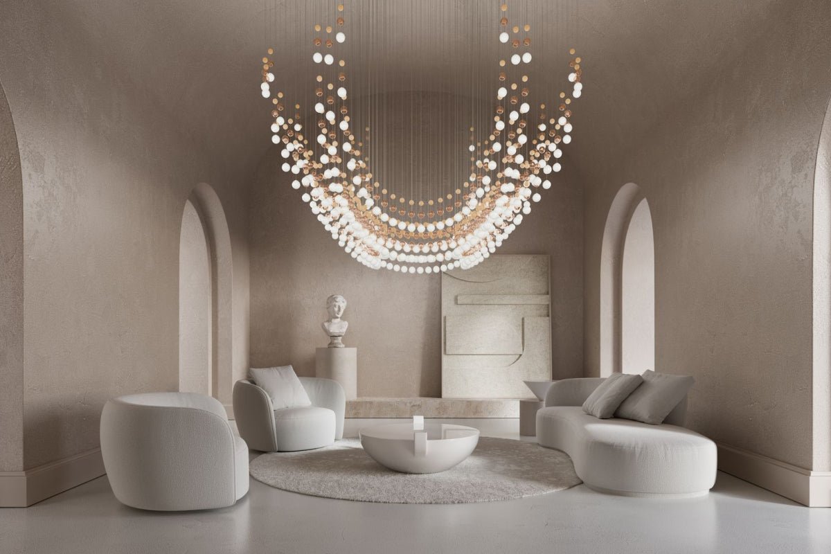 Pearl Curtain Customize Chandelier