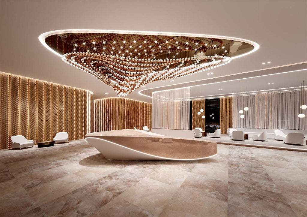 Pearl Wave Customize Chandelier