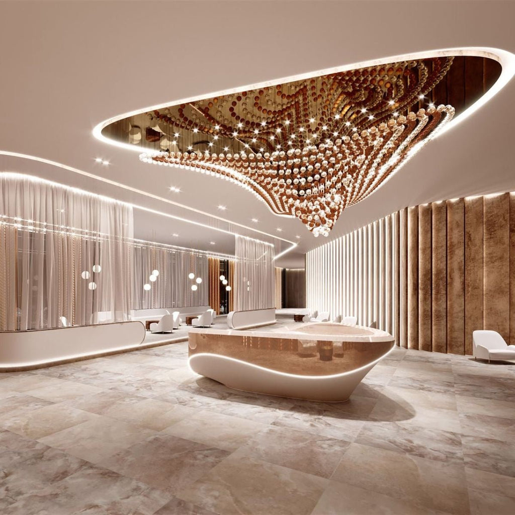 Pearl Wave Customize Chandelier