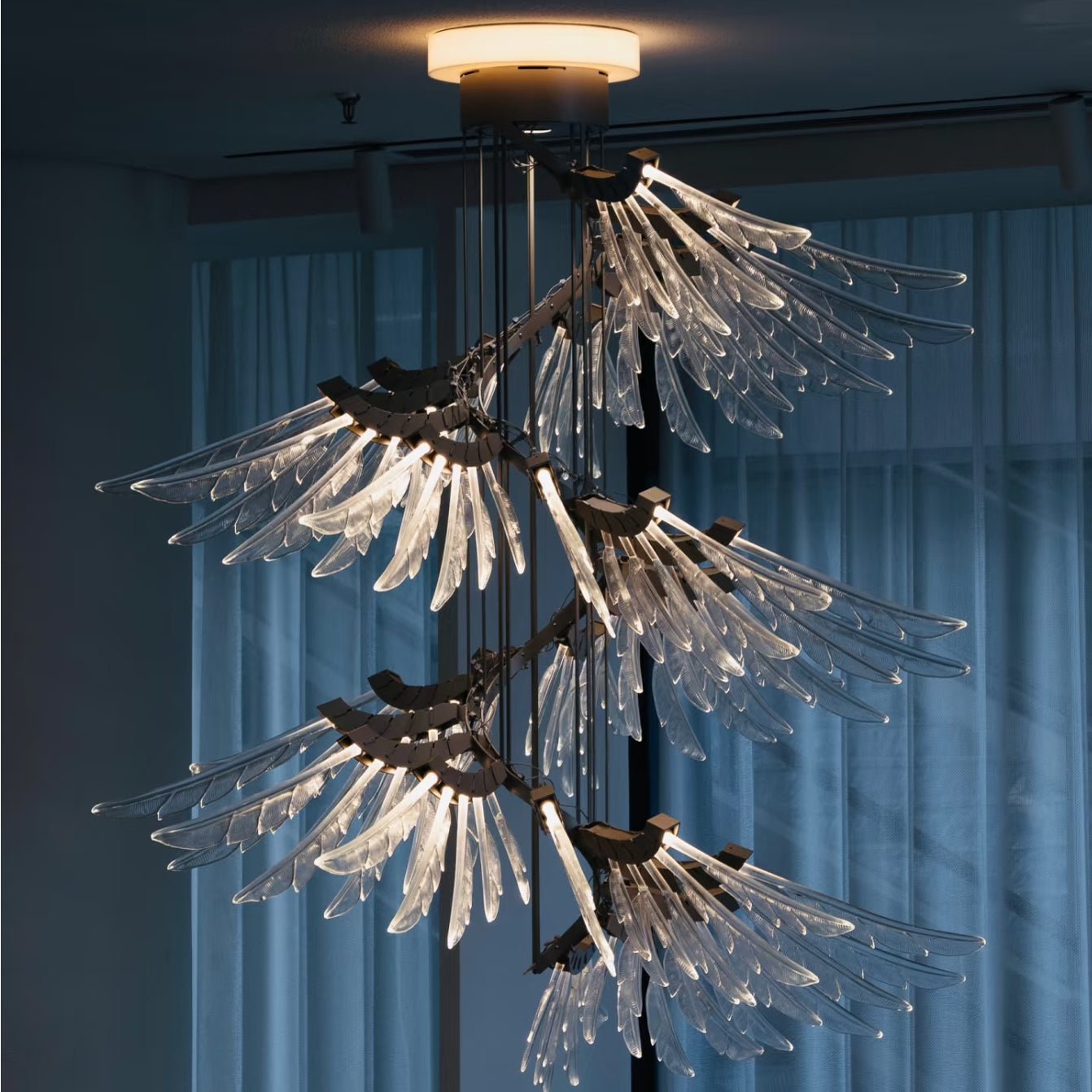 Plumage Ascent Chandelier