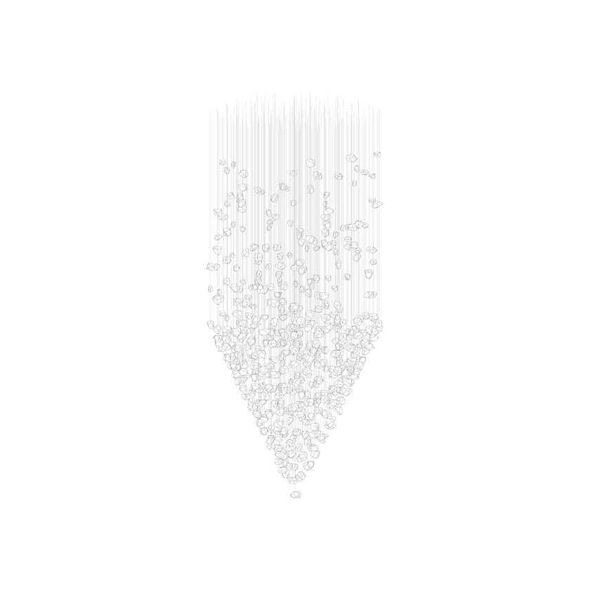 Raw Crystal Customize Chandelier