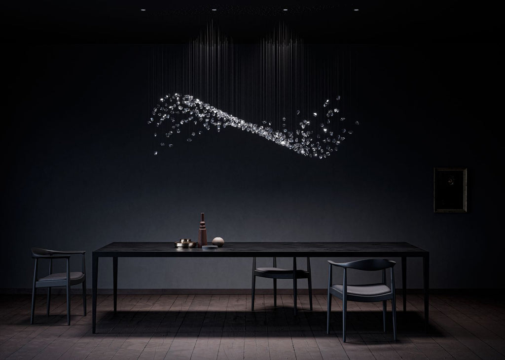 Raw Crystal Customize Chandelier