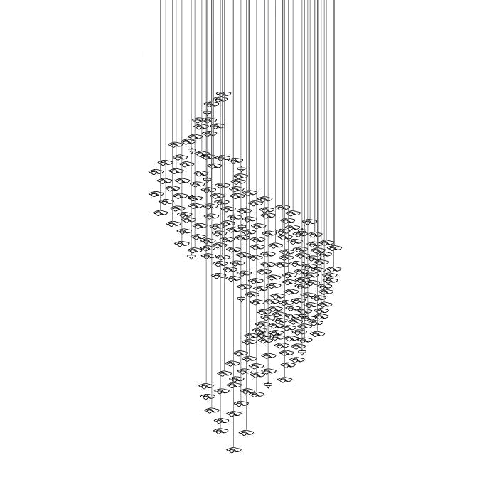 Tidal Art Glass Pendants Lamp