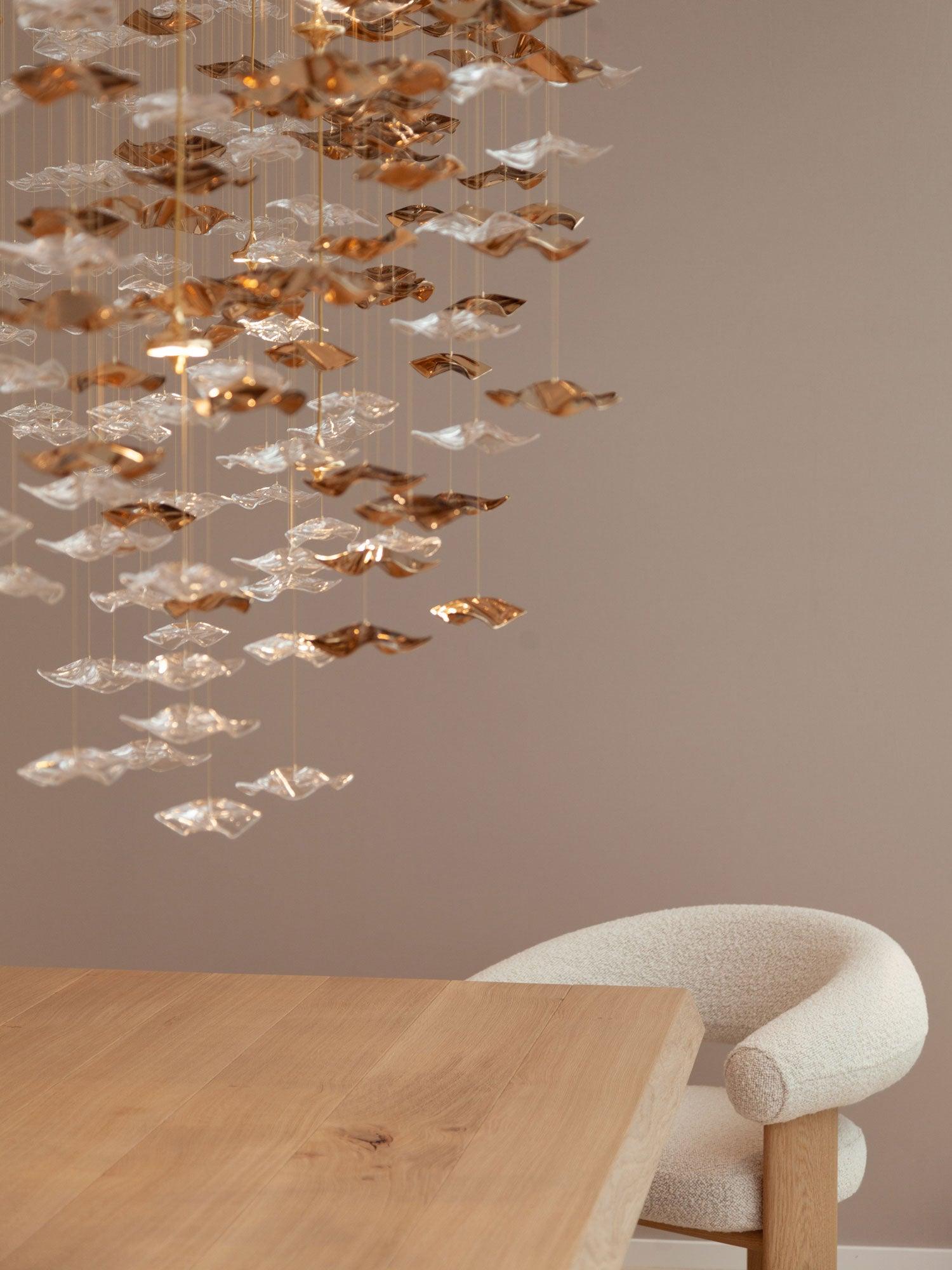Tidal Art Glass Pendants Lamp