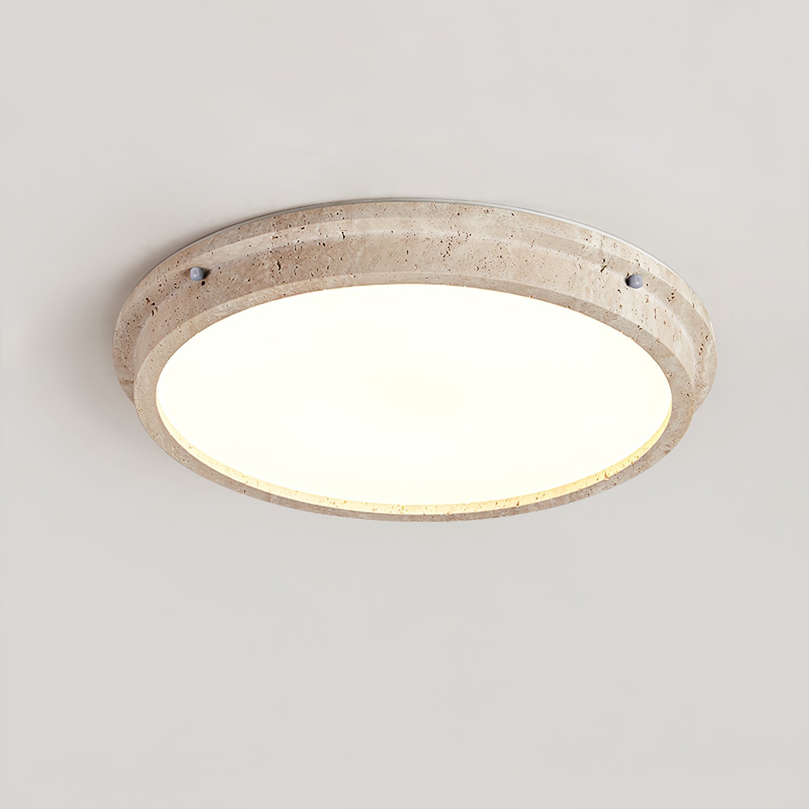 Soren Travertine Ceiling Lamp