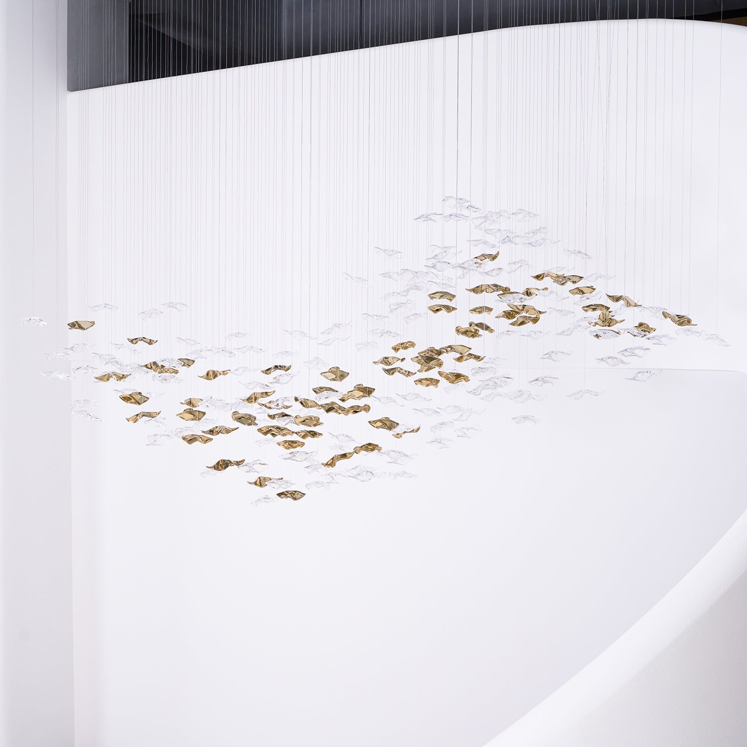 Tidal Art Glass Pendants Lamp