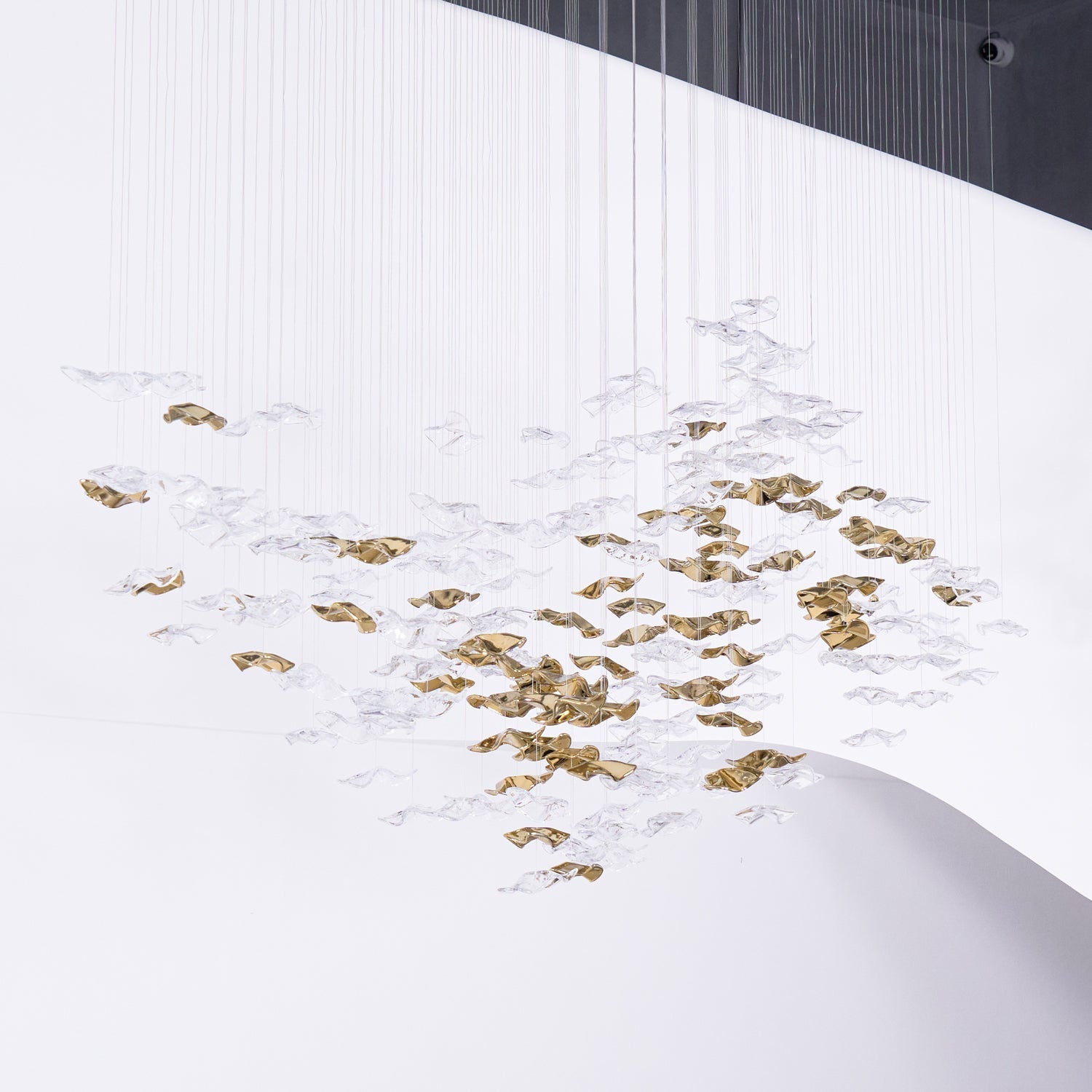 Tidal Art Glass Pendants Lamp