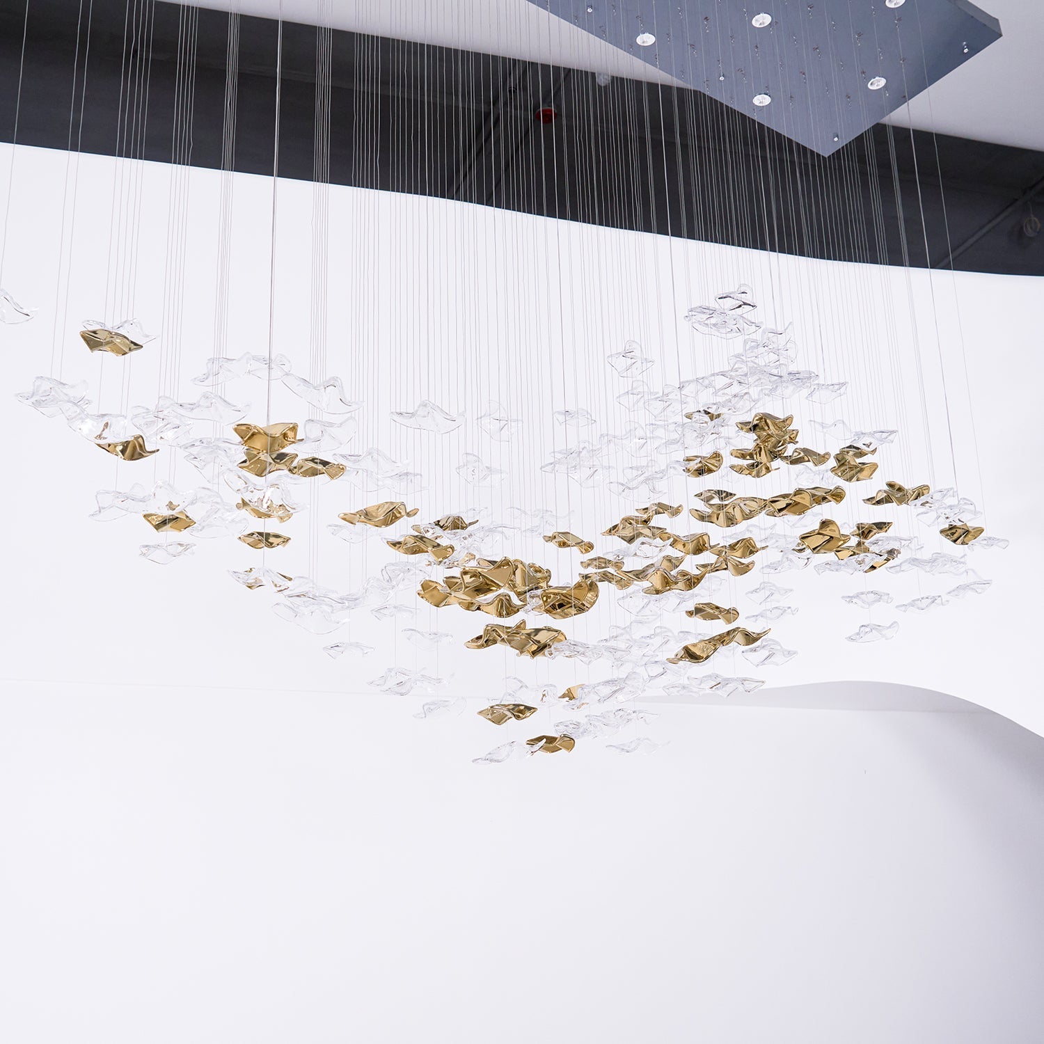 Tidal Art Glass Pendants Lamp