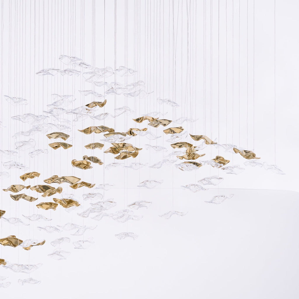 Tidal Art Glass Pendants Lamp