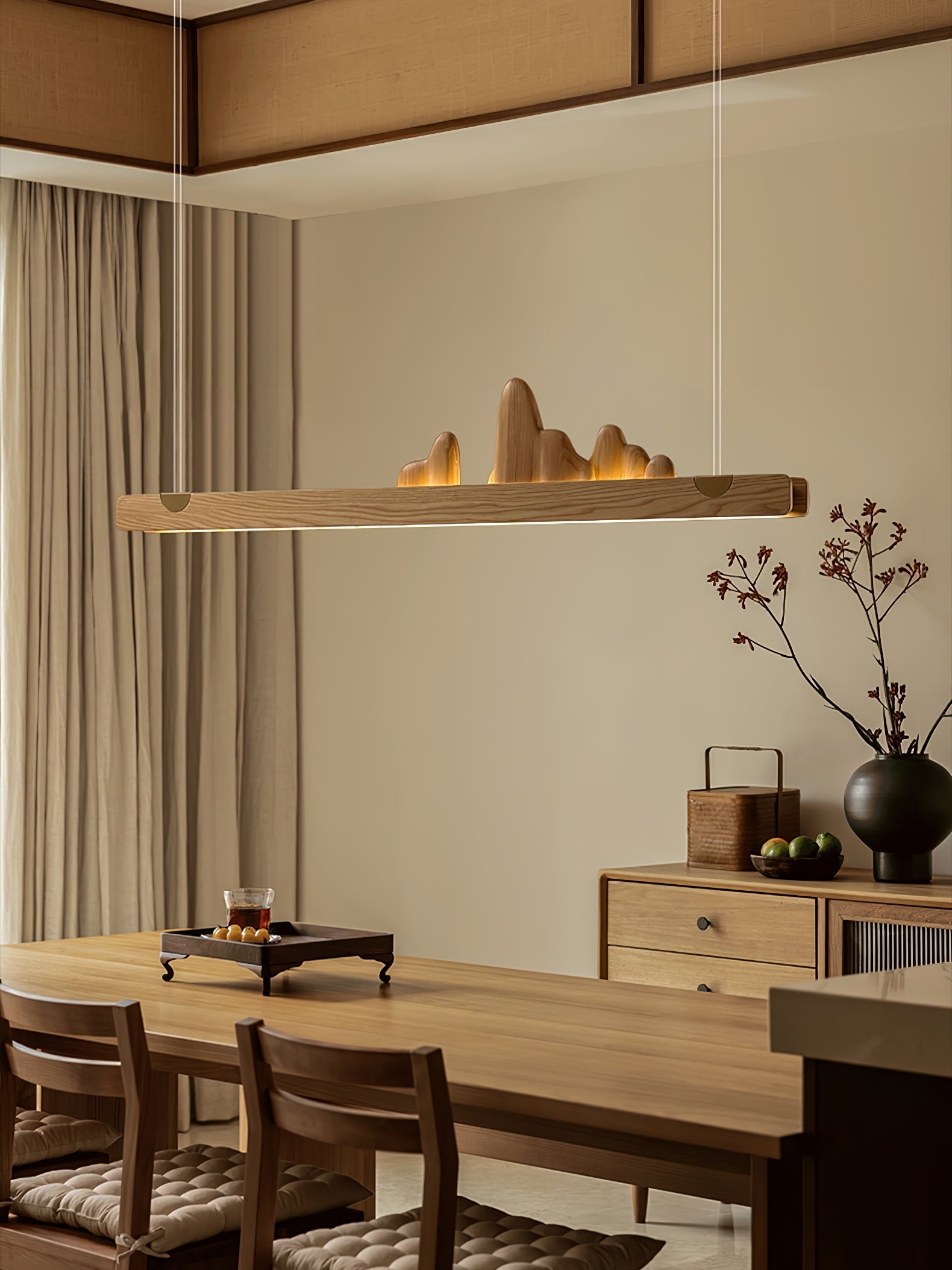 Zen Ridge Pendant Light