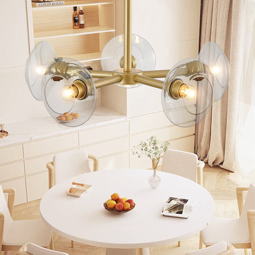 Aenor Gold Sputnik Chandelier