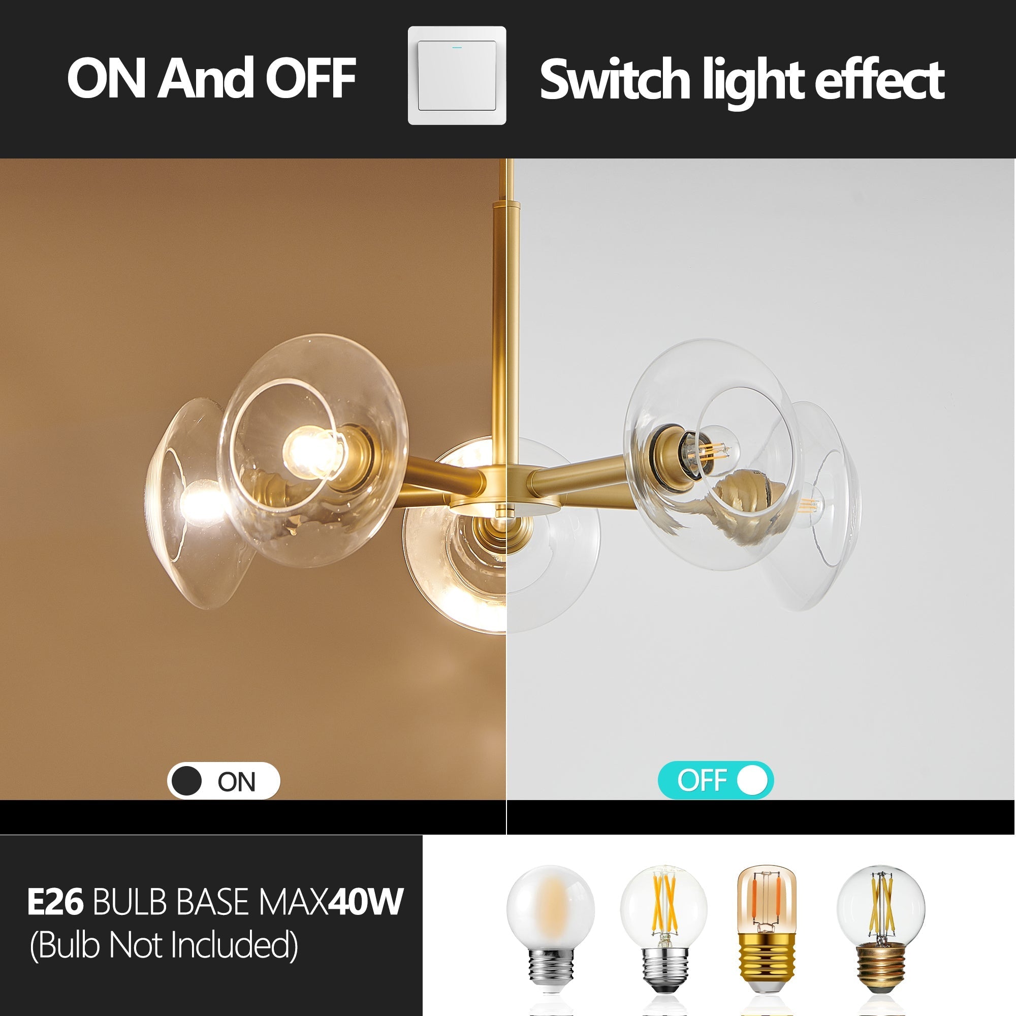 Aenor Gold Sputnik Chandelier