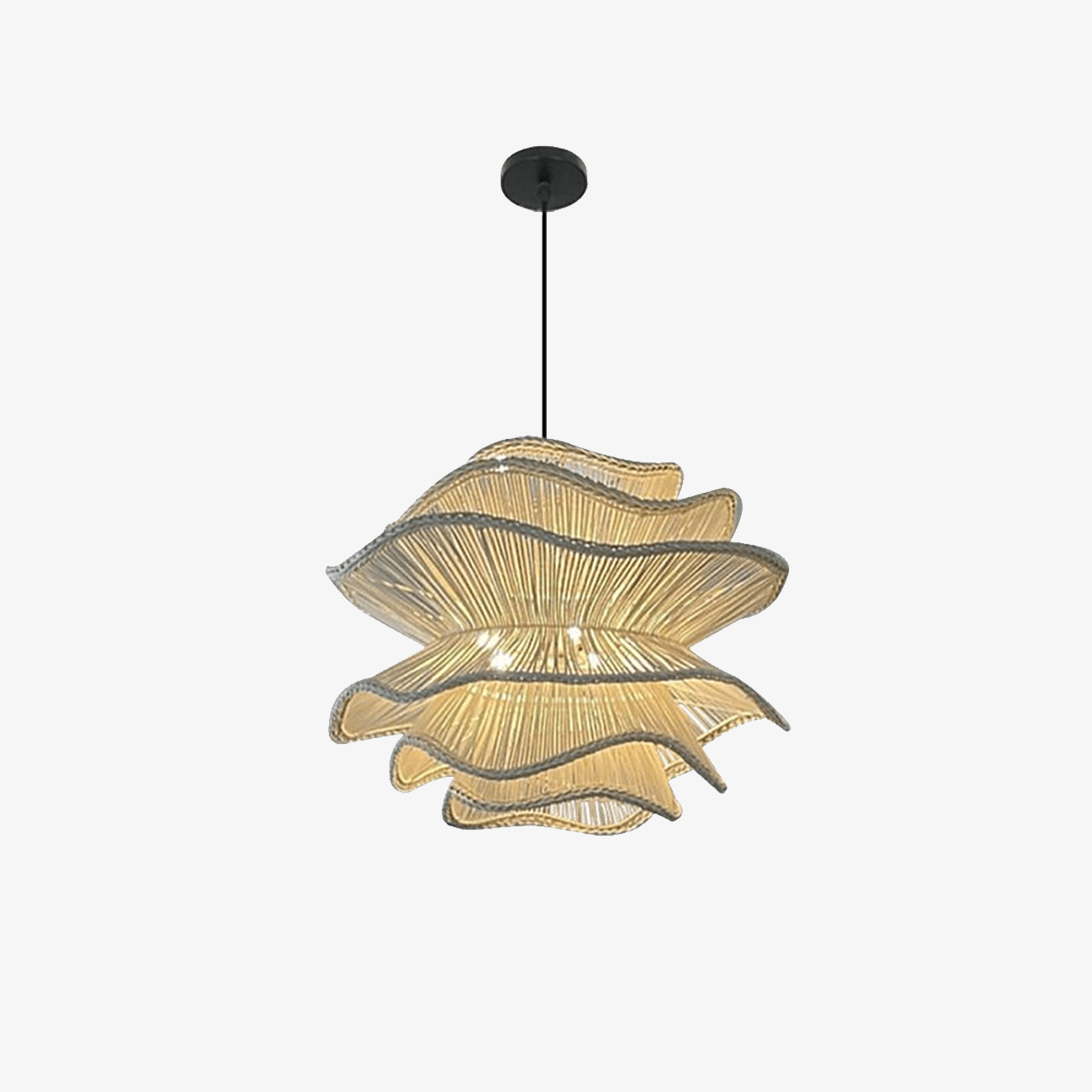 Afterglow Rattan Woven Pendant Light