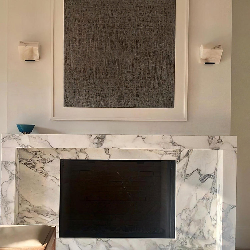 Alabaster Staircase Wall Lamp