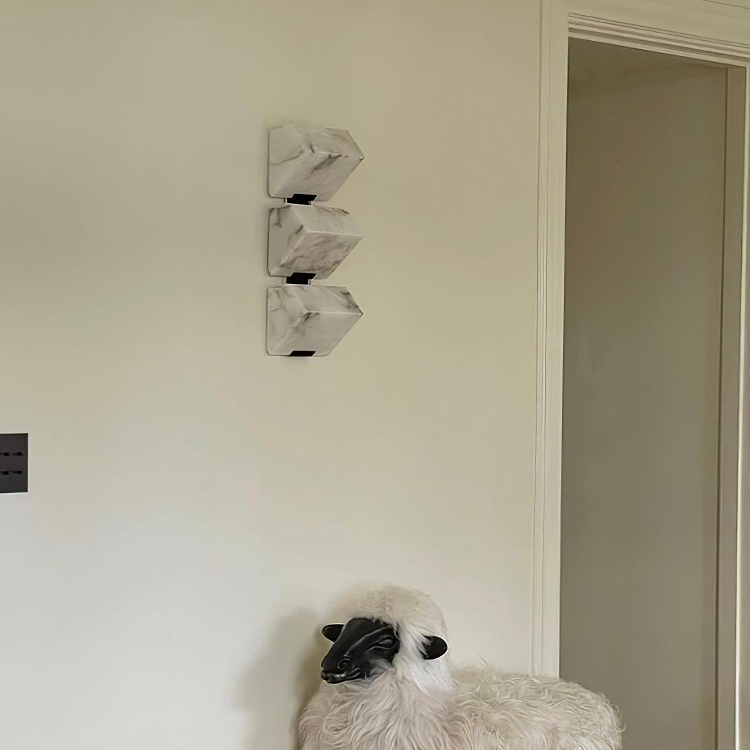 Alabaster Staircase Wall Lamp