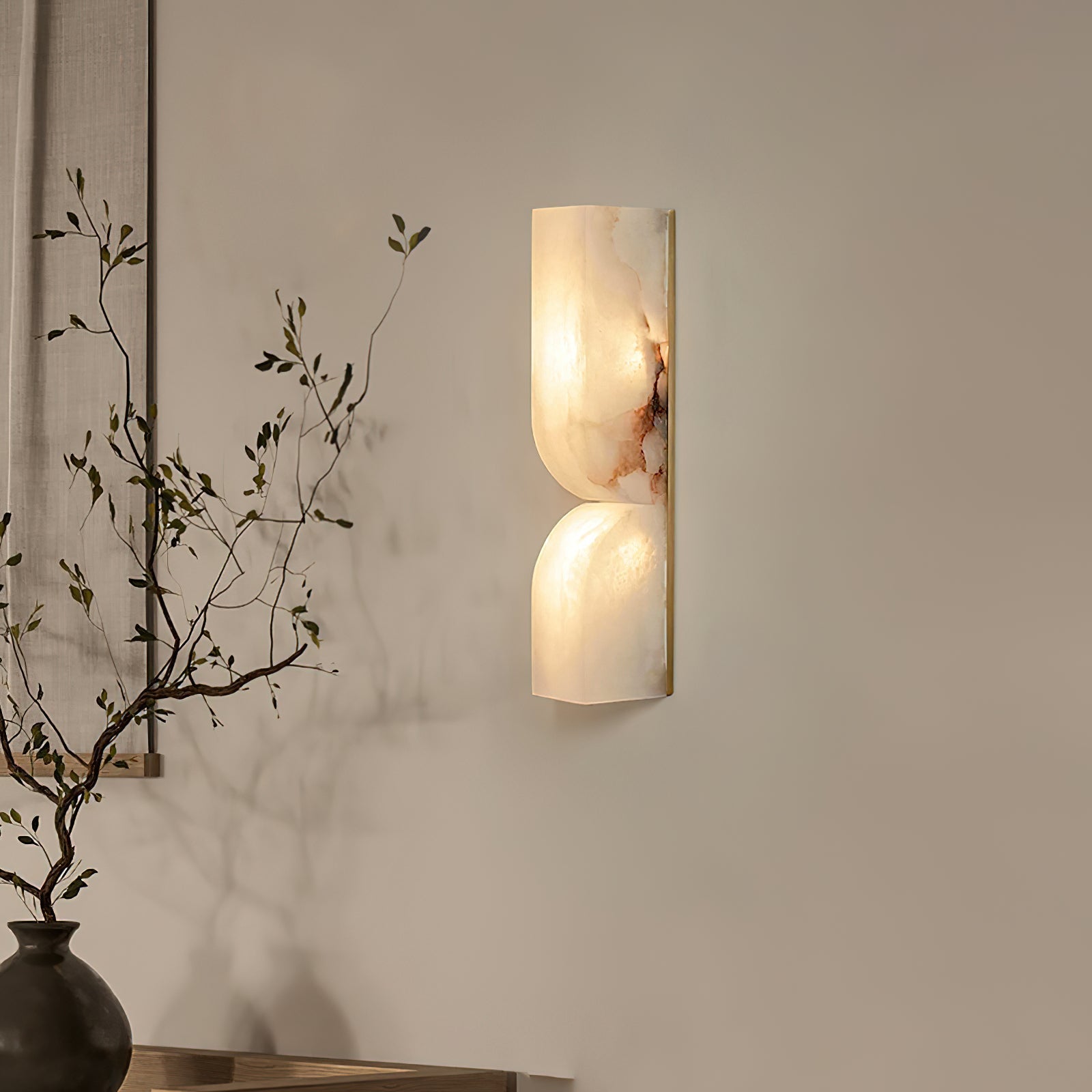 Alabaster Wall Sconce