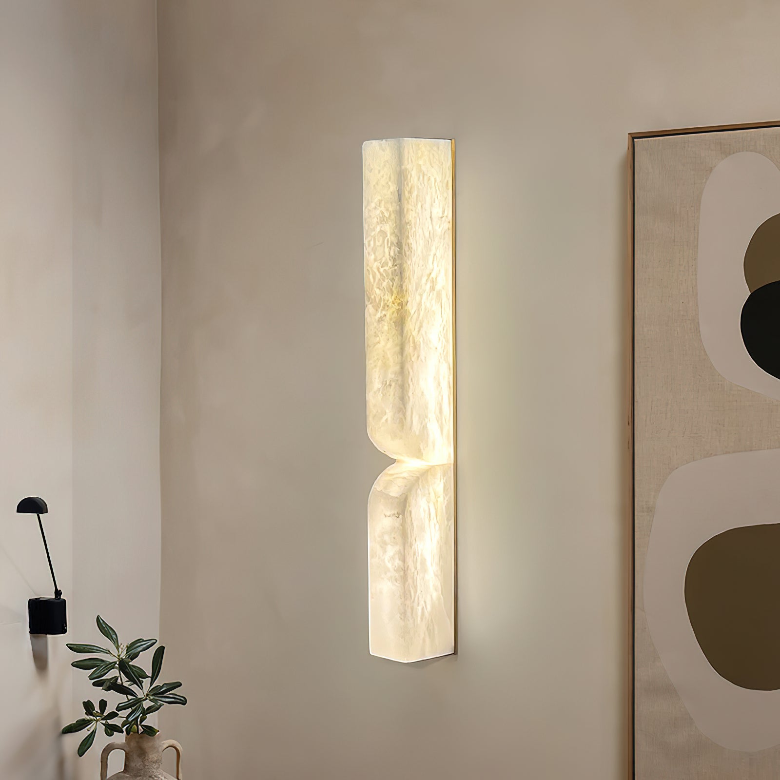 Alabaster Wall Sconce - ZozHome