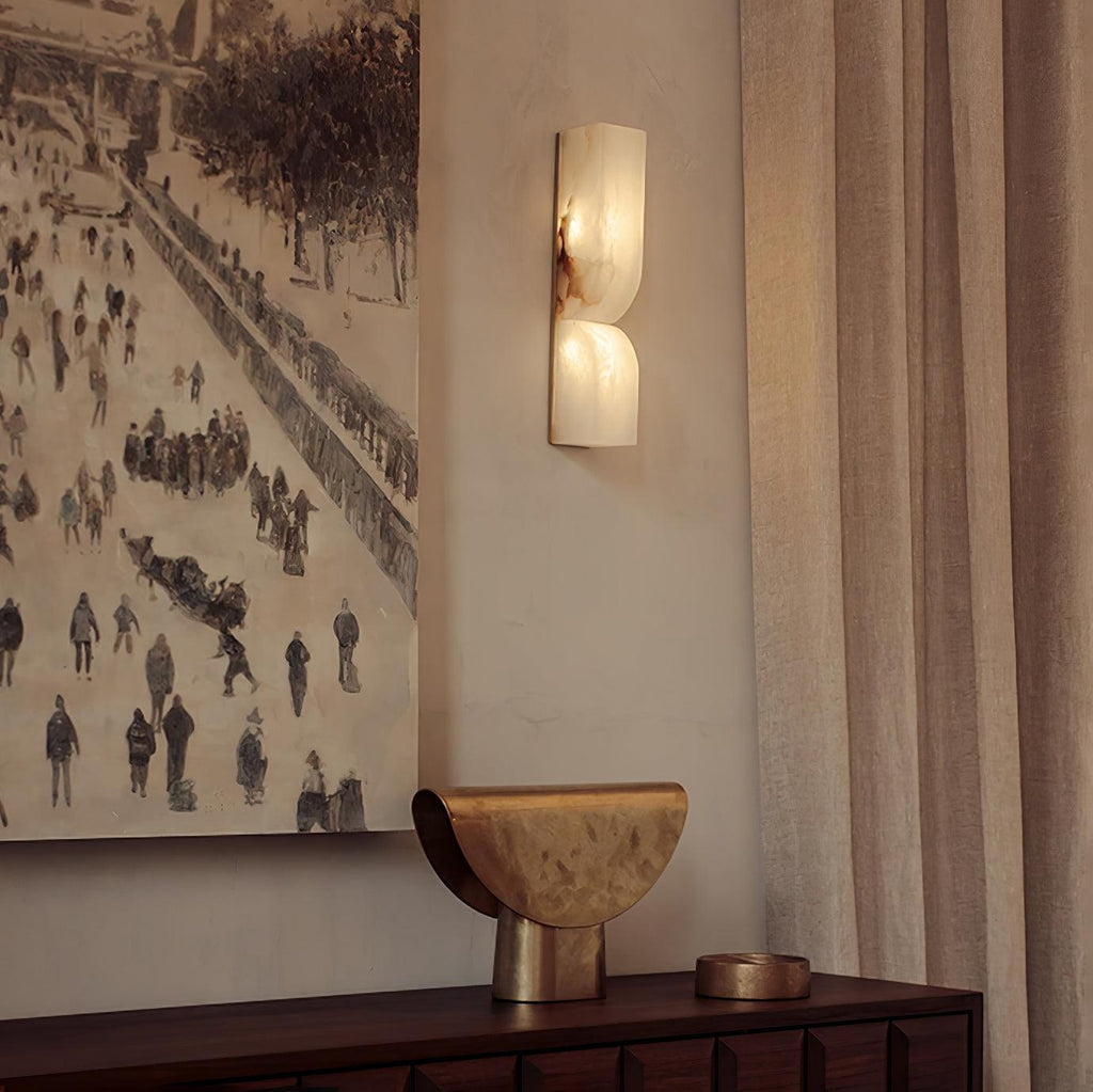 Alabaster Wall Sconce