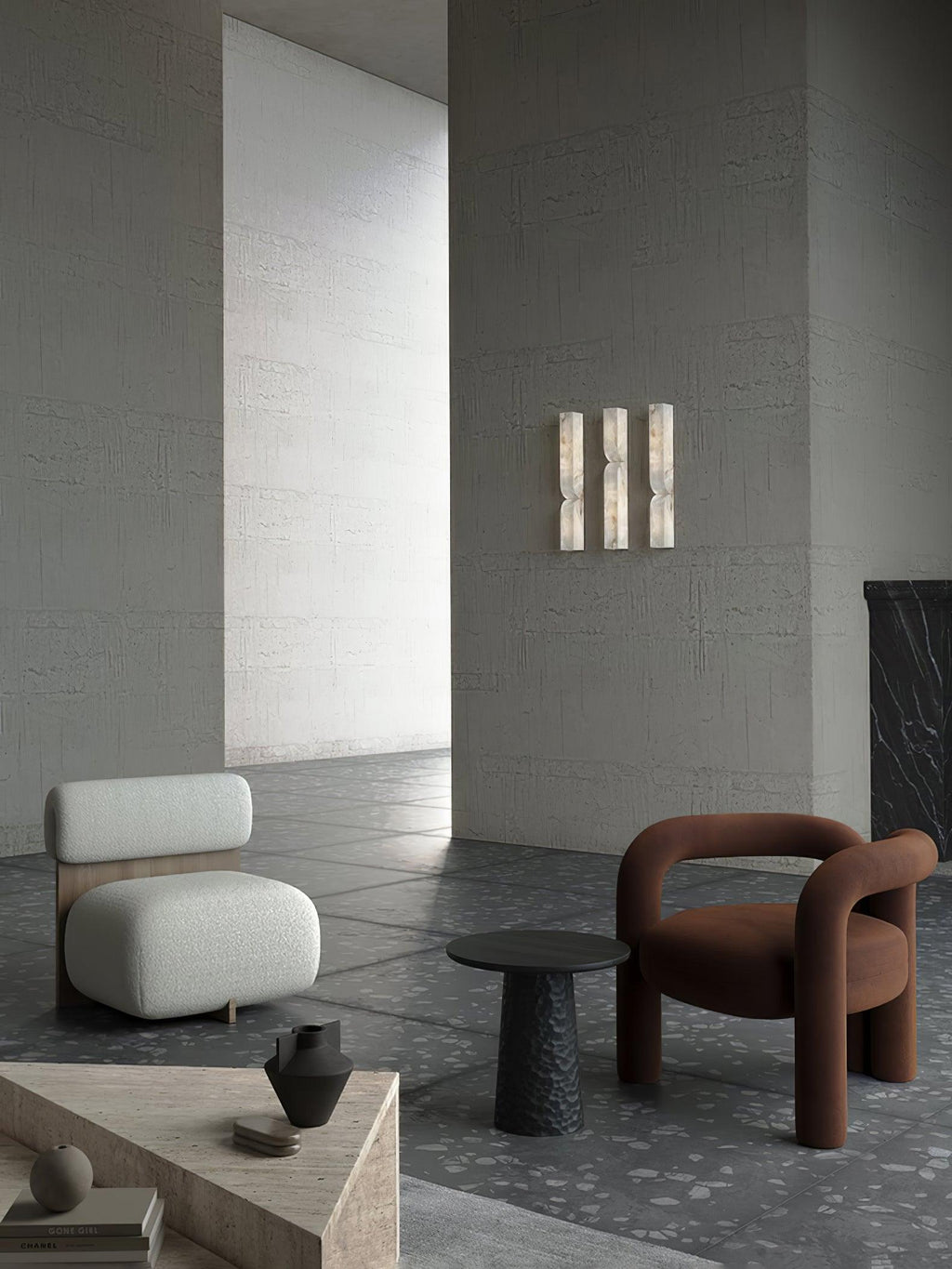 Alabaster Wall Sconce