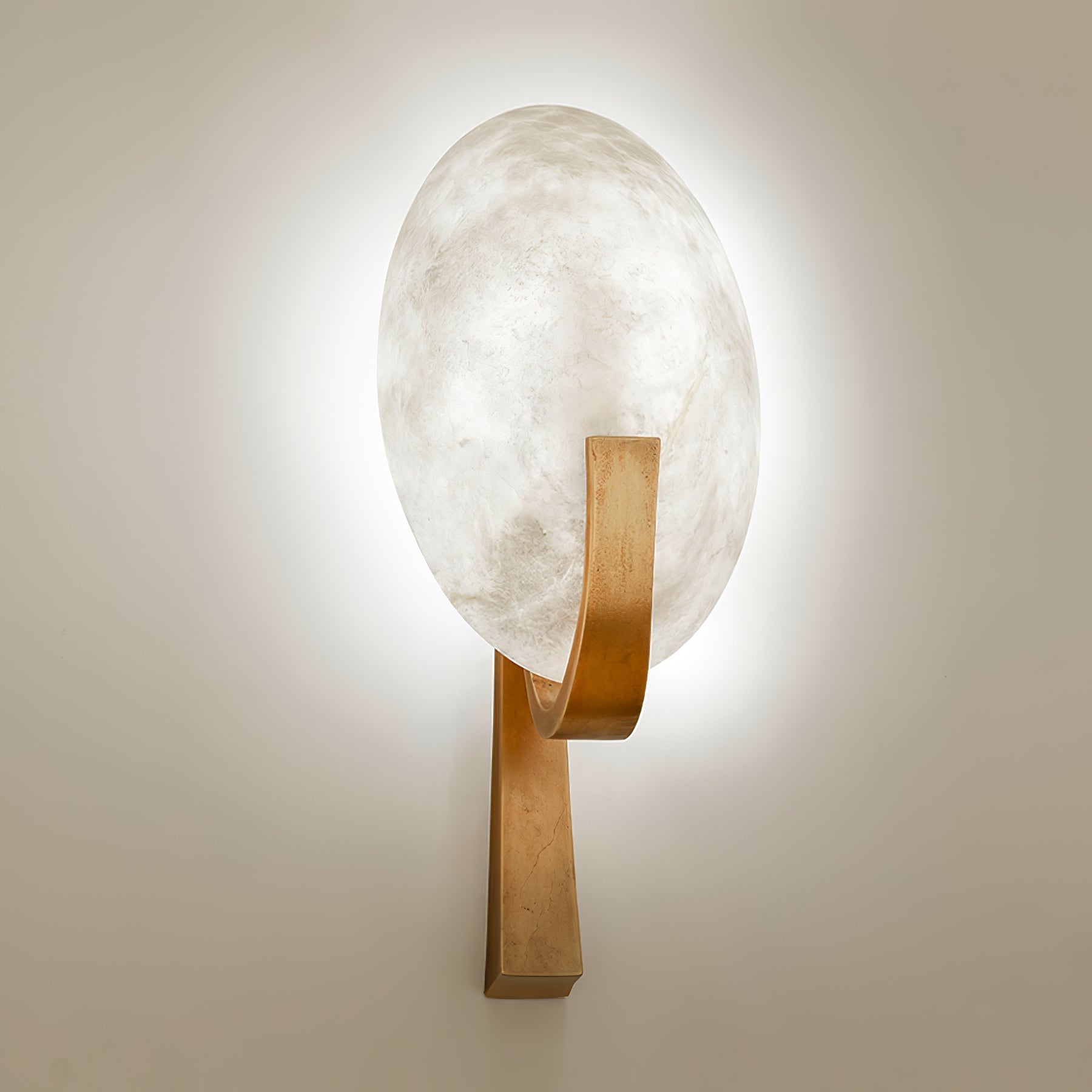 Alice Alabaster Plug - in Wall Lamp - ZozHome