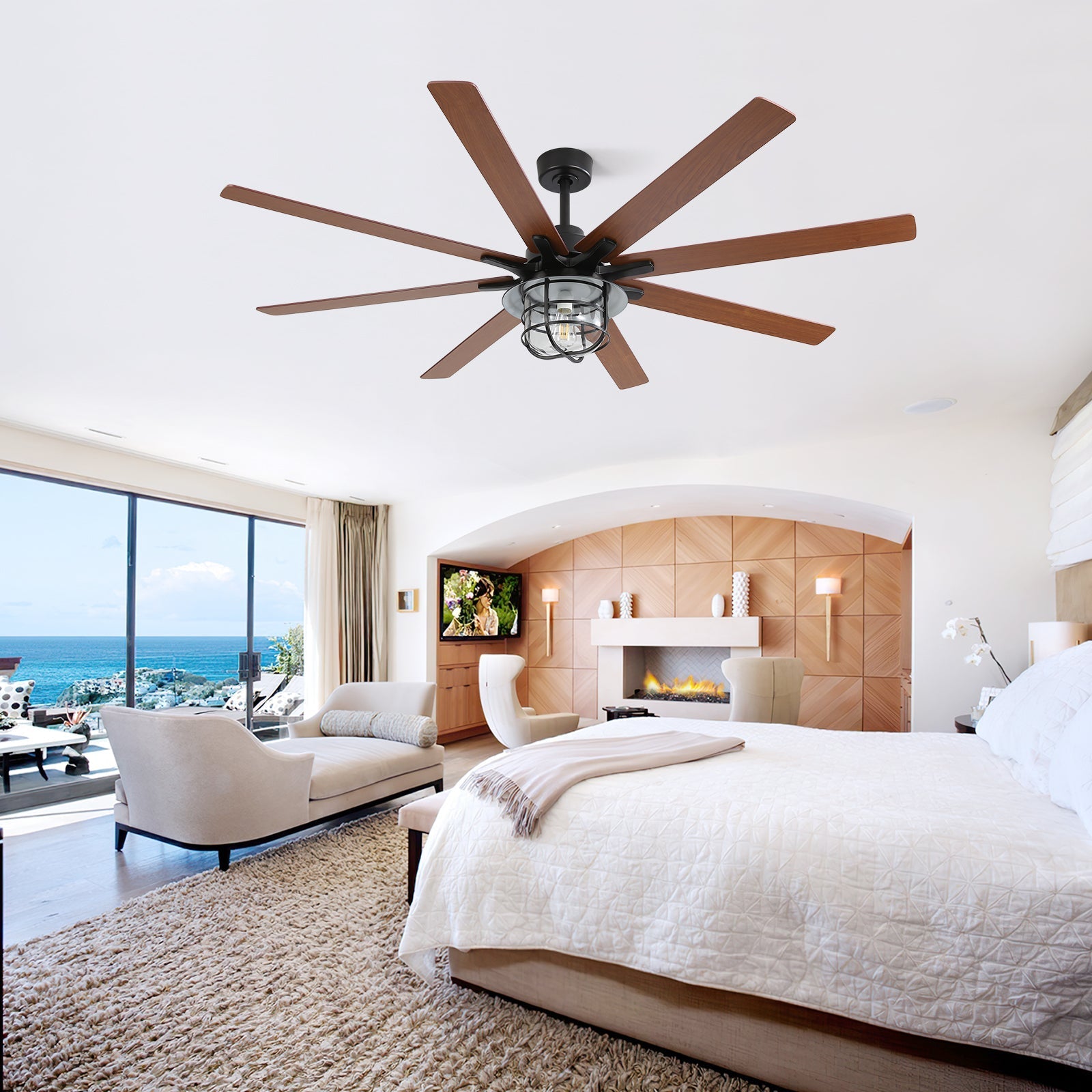 Alistair Ceiling Fan with Light