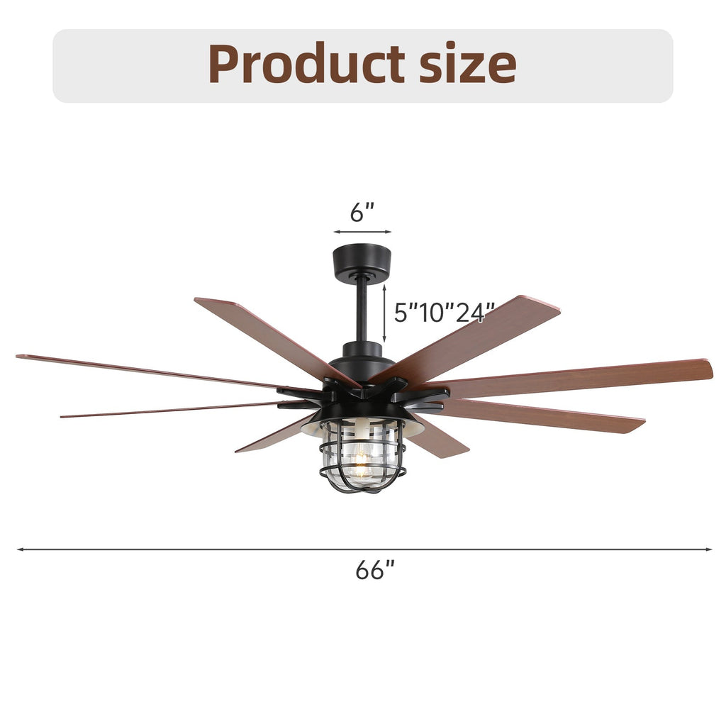 Alistair Ceiling Fan with Light