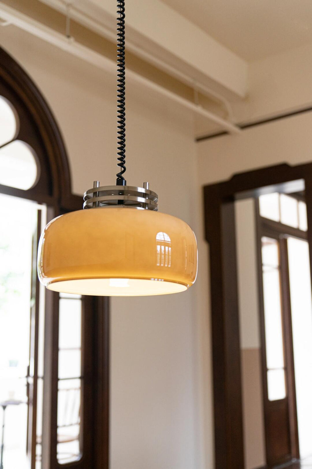 Amber Glow Pendant Light