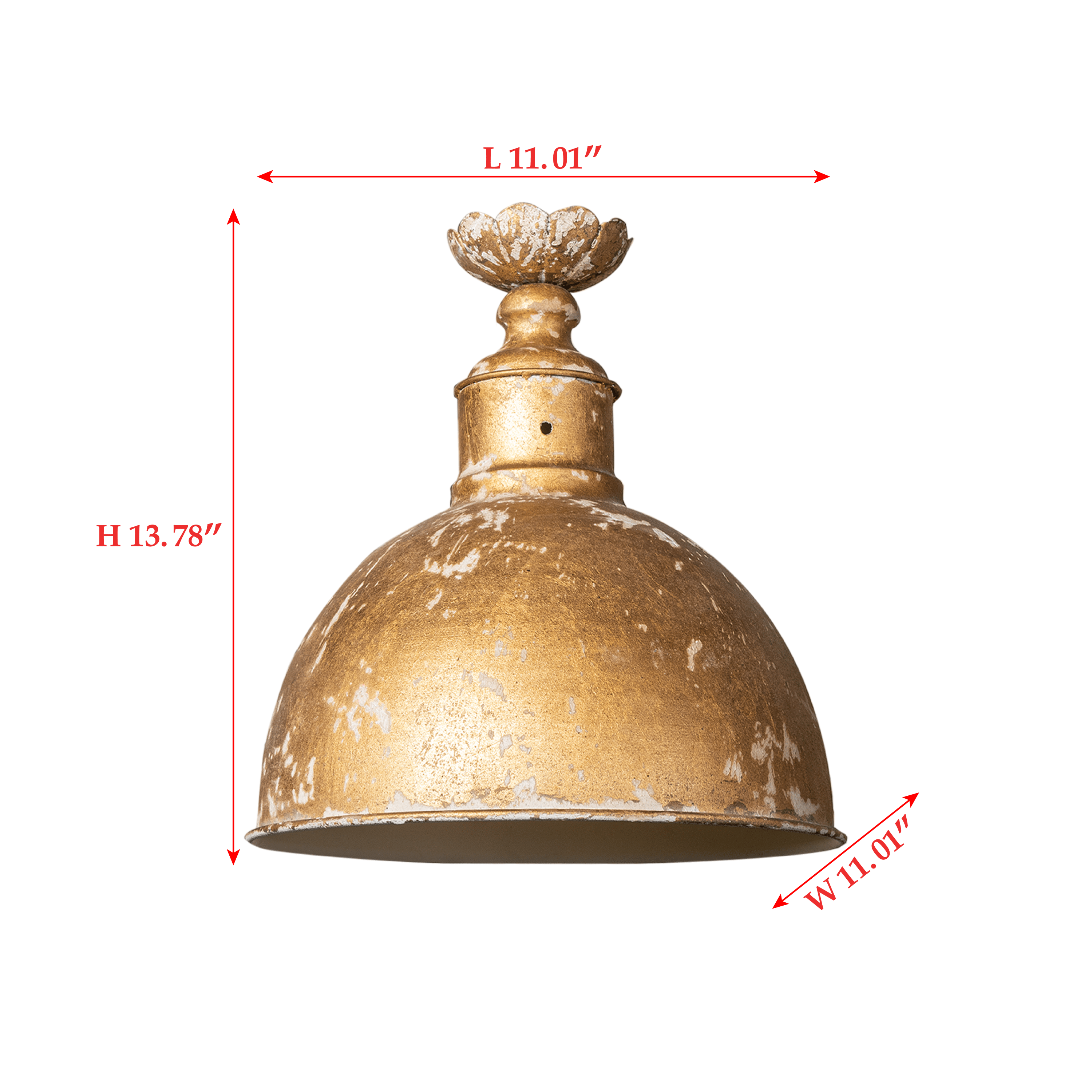 Antique Gold Retro Chandelier