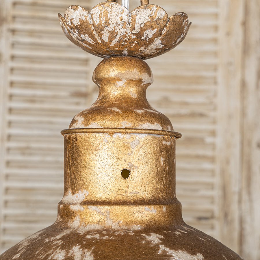 Antique Gold Retro Chandelier