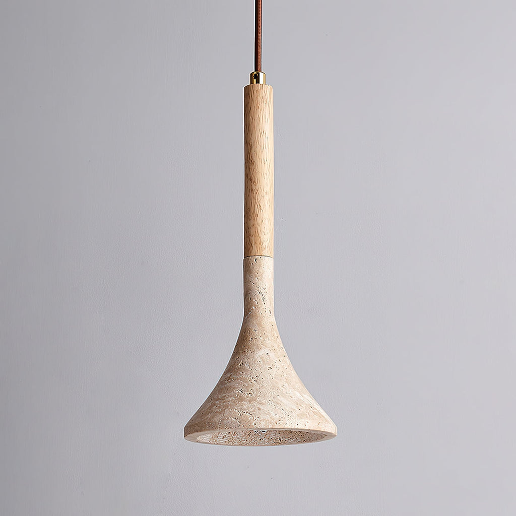Aplomb Travertine Pendant Lamp