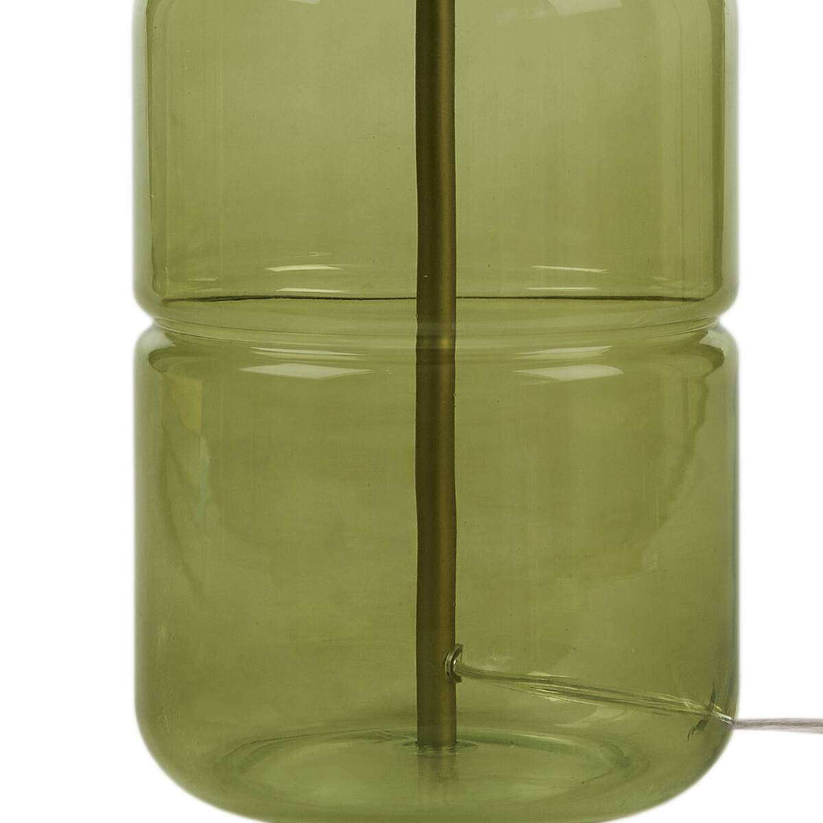 Aqua Serenity Green Glass Table Lamp