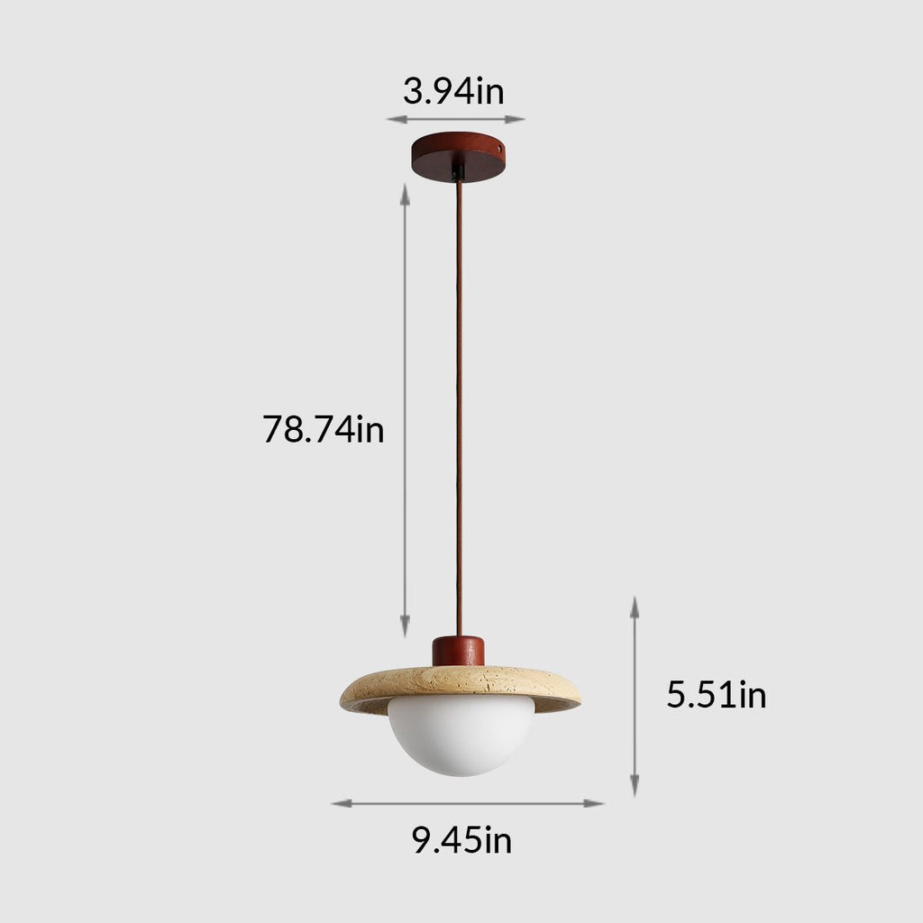 Ashen Pendant Light