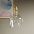 Auburn Bell Glass Pendant Light