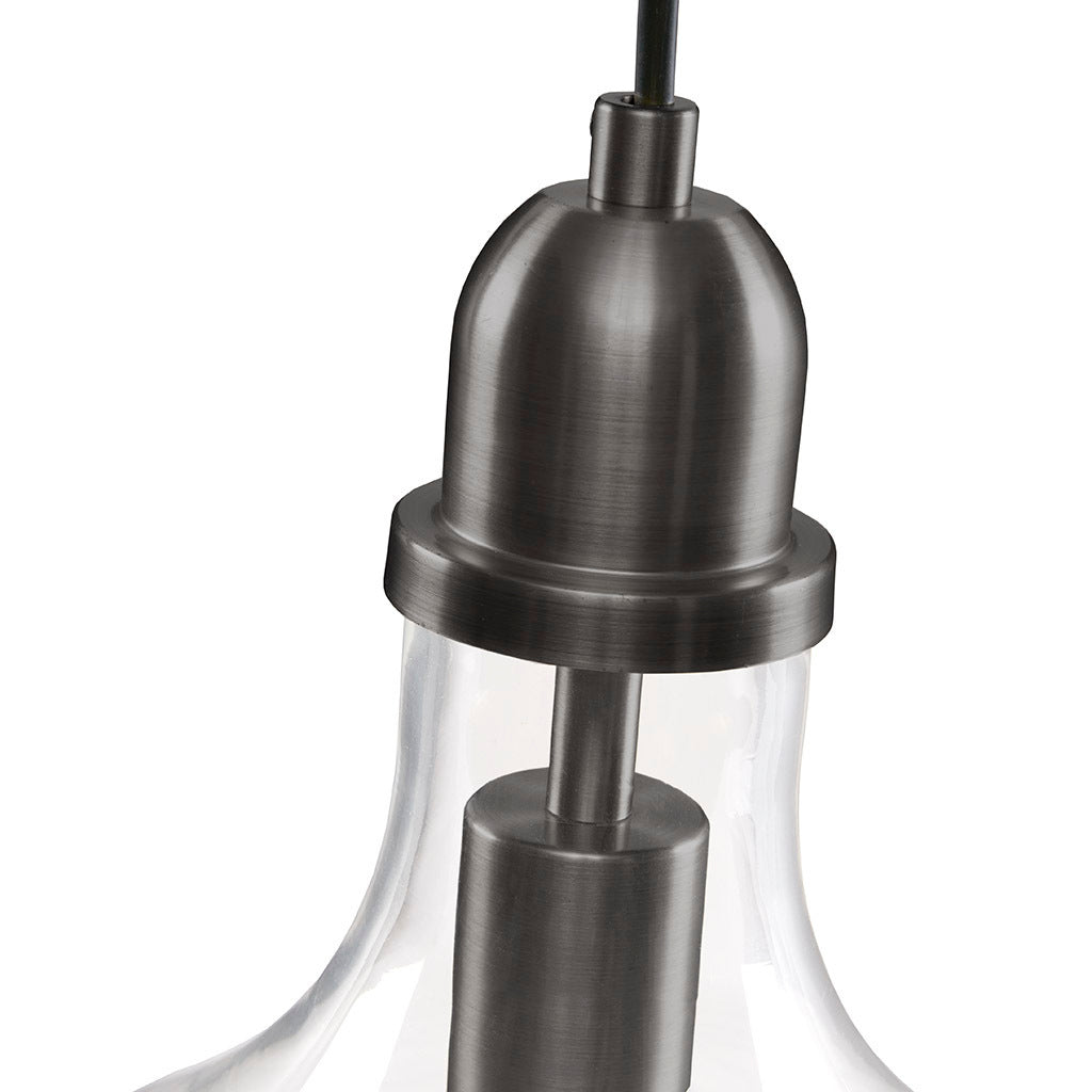 Auburn Bell Glass Pendant Light B