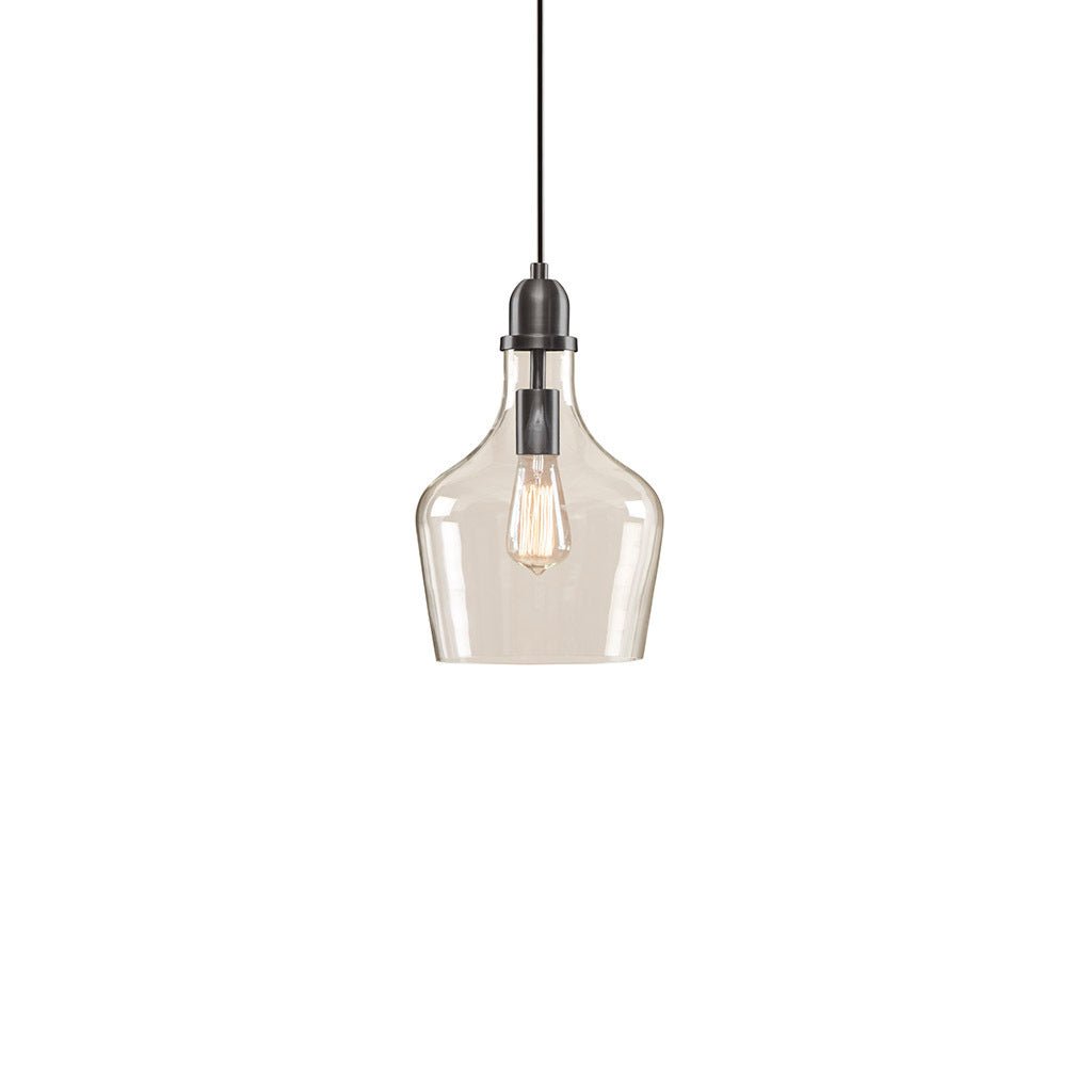 Auburn Bell Glass Pendant Light B