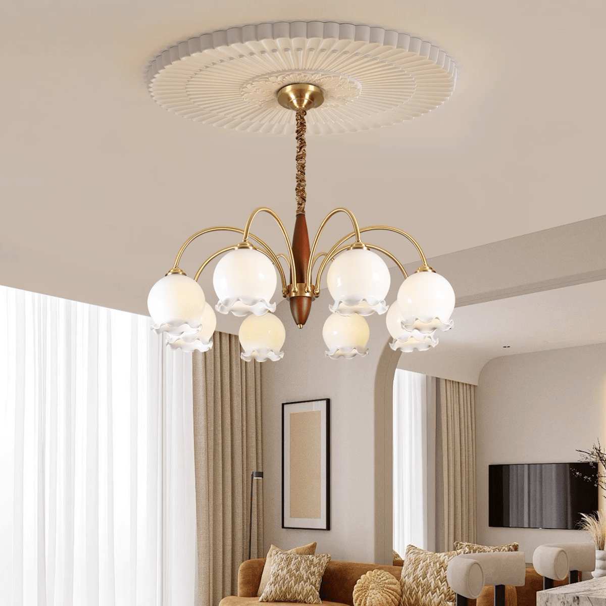 Aurelia Fleur Chandelier
