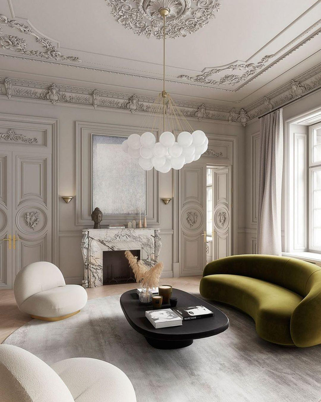 Aurora Sphere Chandelier