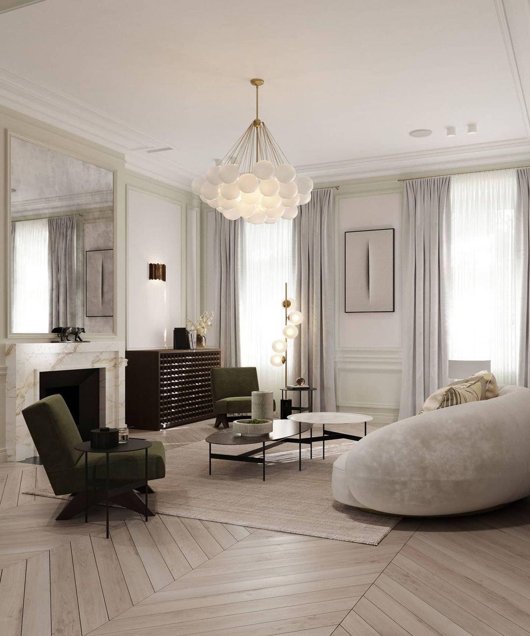 Aurora Sphere Chandelier