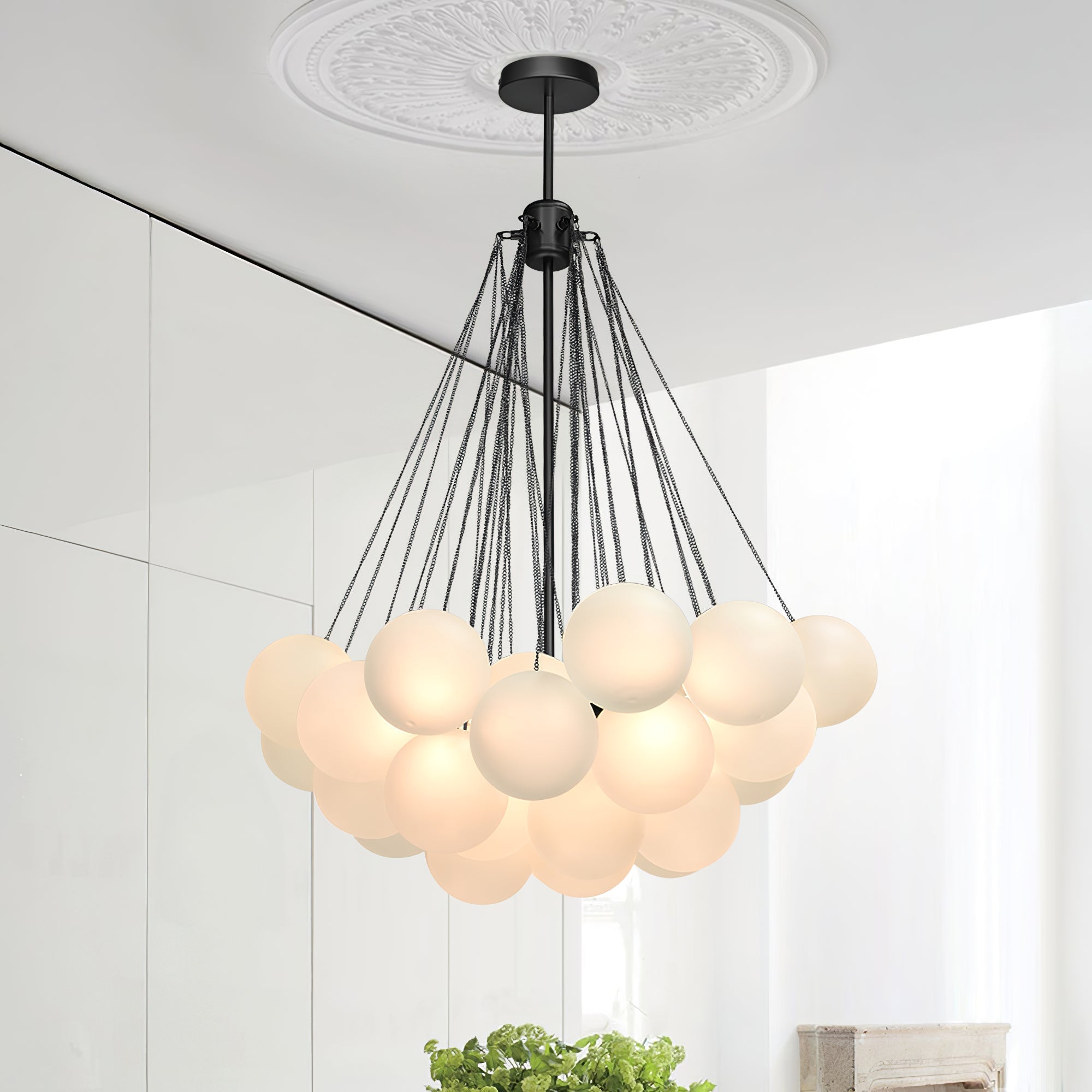 Aurora Sphere Chandelier
