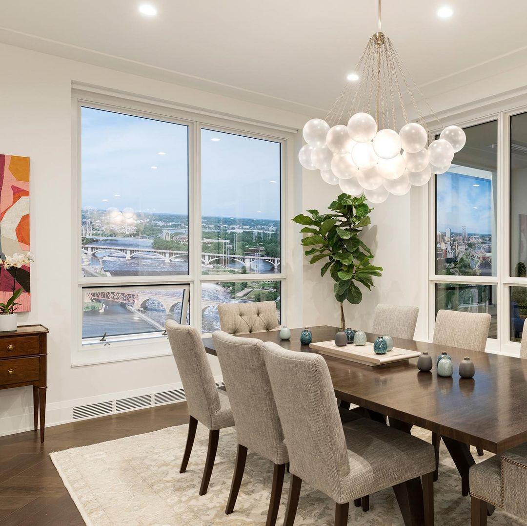 Aurora Sphere Chandelier