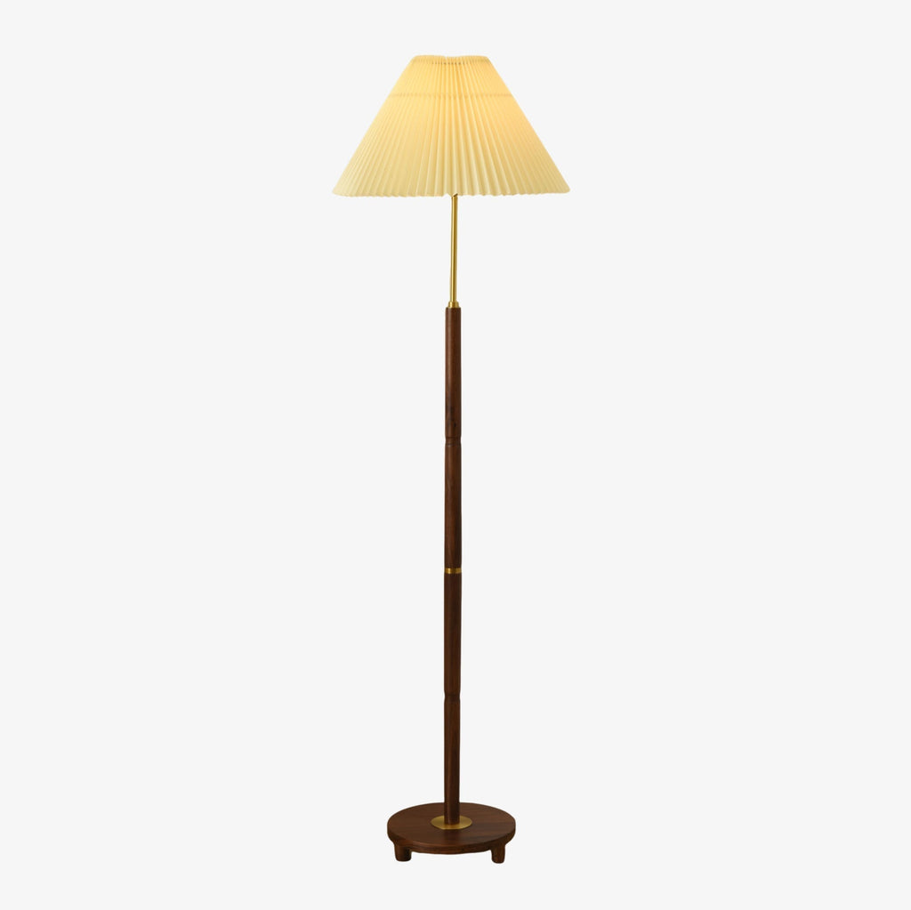 Axya Vintage Pleated Floor Lamp