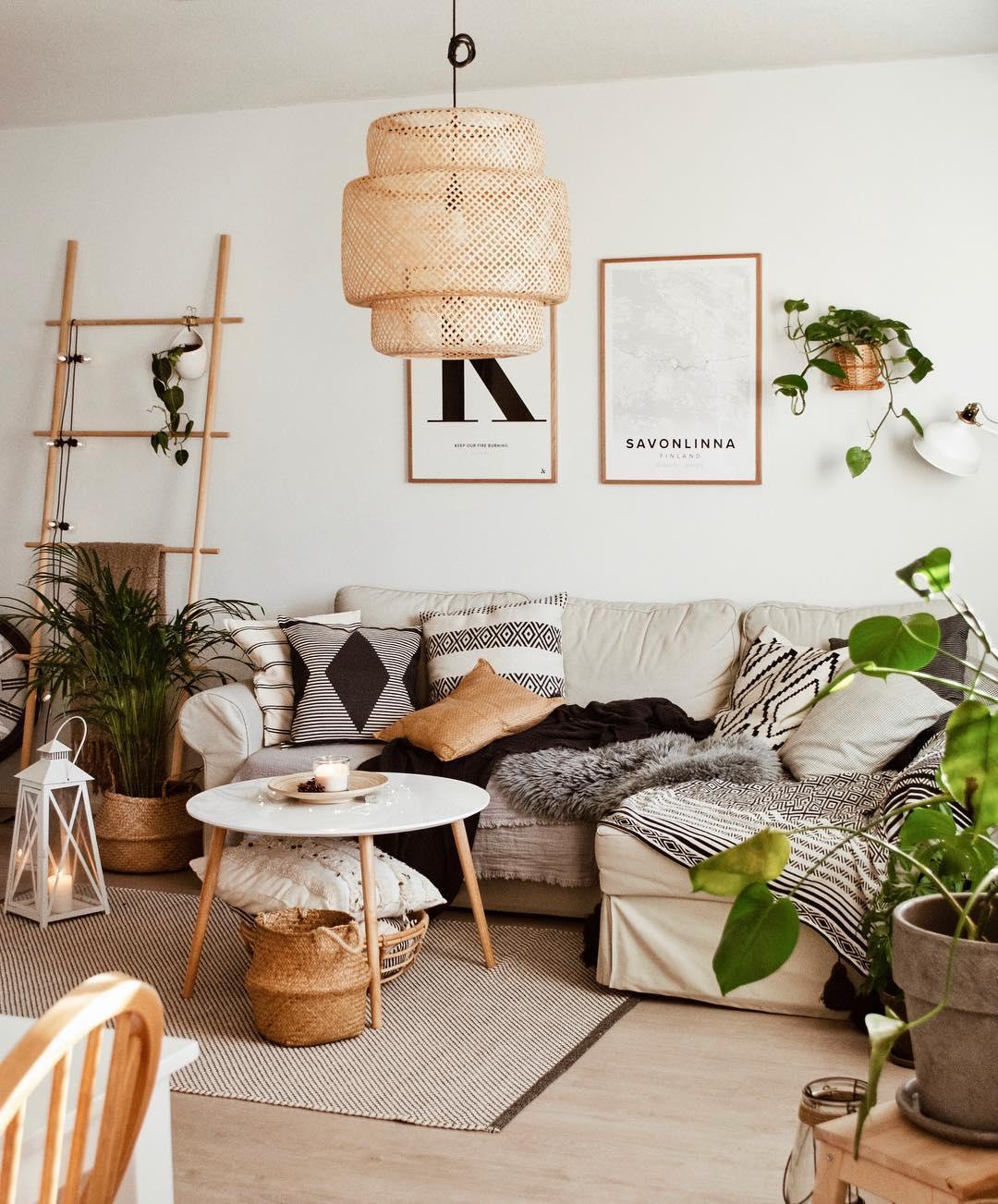 Bamboo Weaving Pendant Light