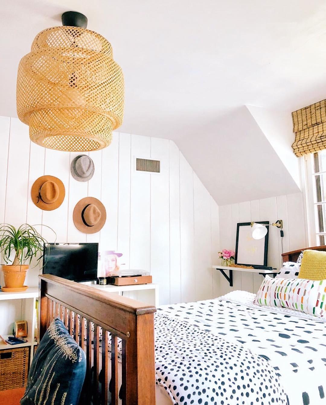 Bamboo Weaving Pendant Light