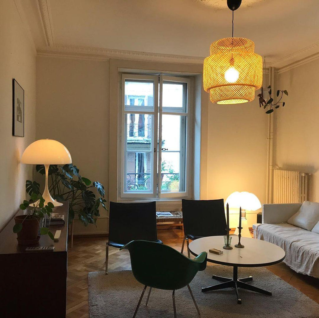 Bamboo Weaving Pendant Light