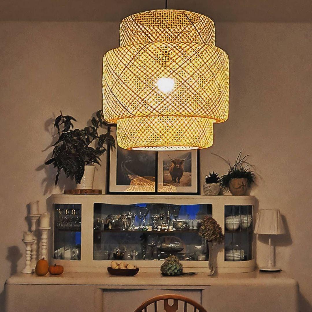 Bamboo Weaving Pendant Light - ZozHome