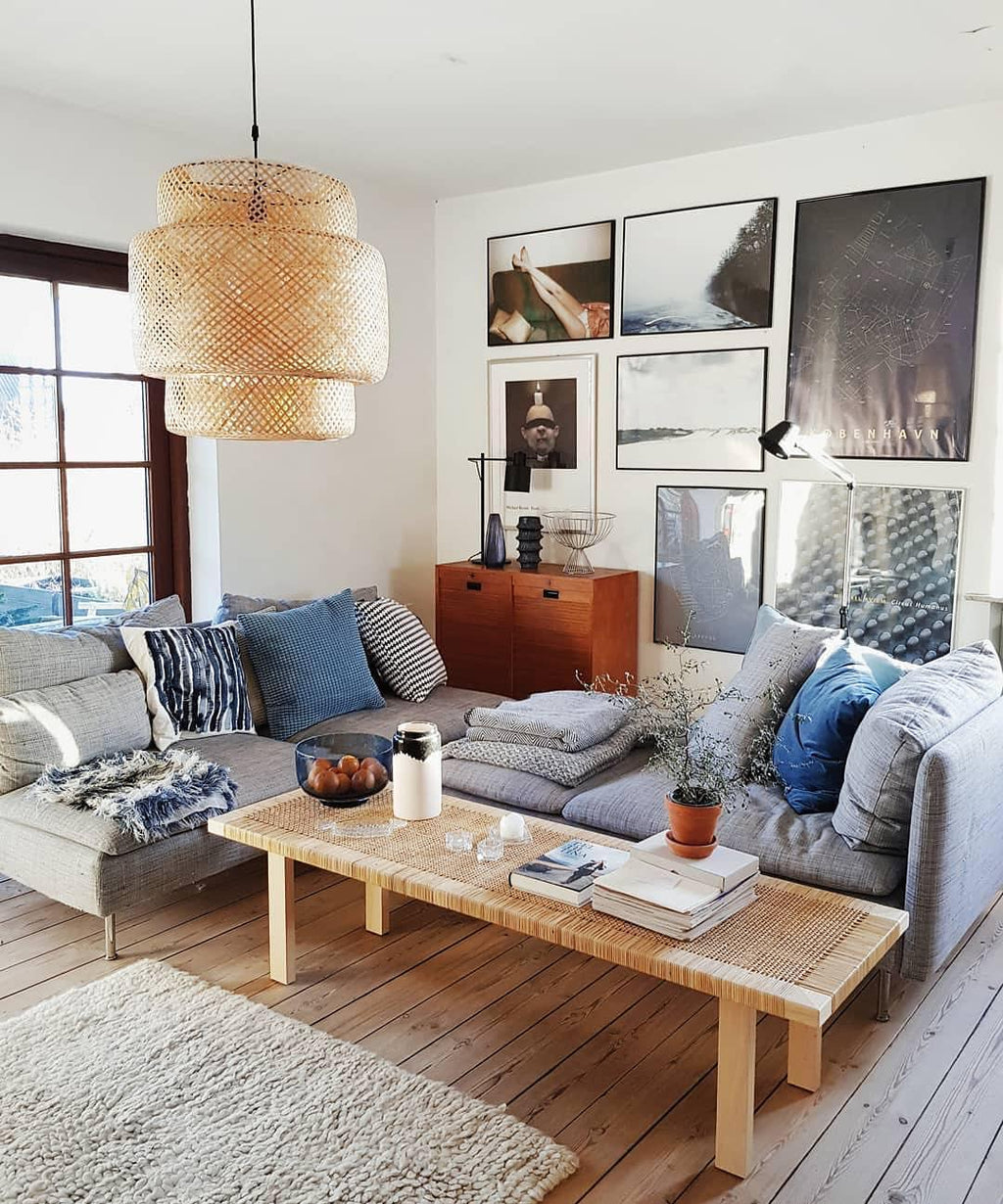 Bamboo Weaving Pendant Light