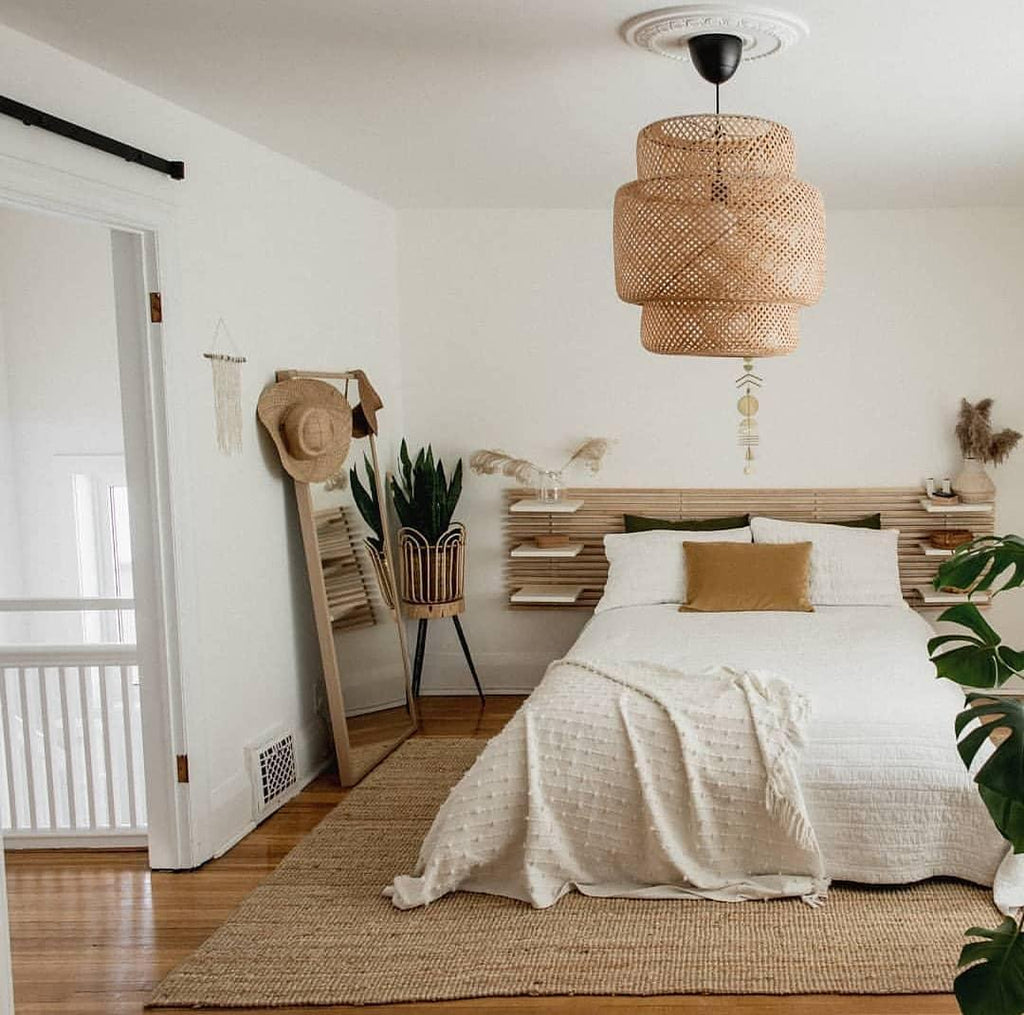 Bamboo Weaving Pendant Light