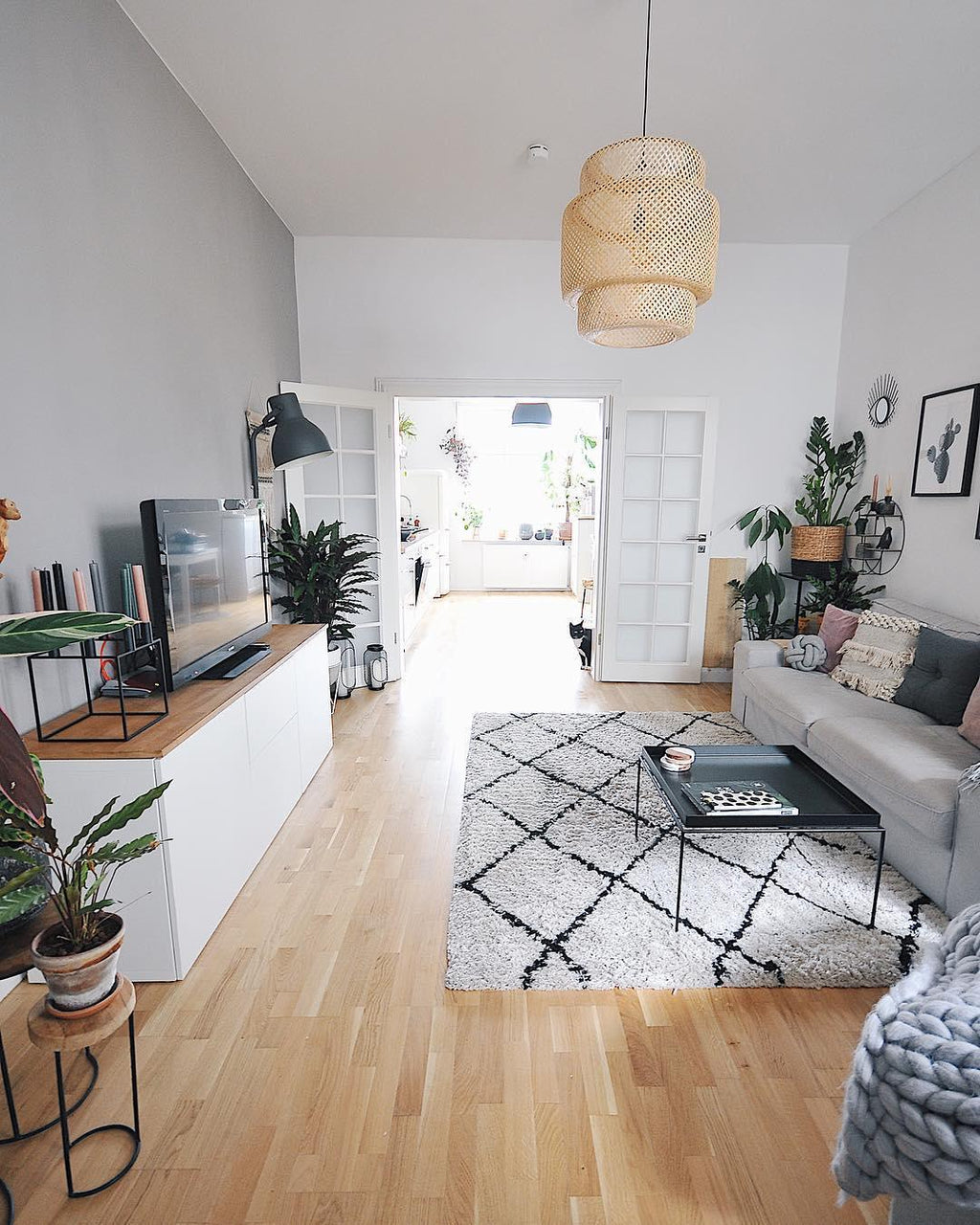 Bamboo Weaving Pendant Light