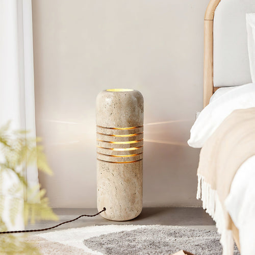 Big Stone Bucket Floor Lamp - ZozHome