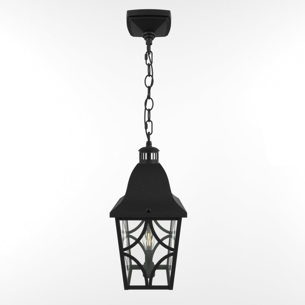 Black Elegance Outdoor Pendant Light